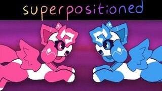 kittydog - superposition 🌌 [ animation mv + positive vent song ] 💗💜💙