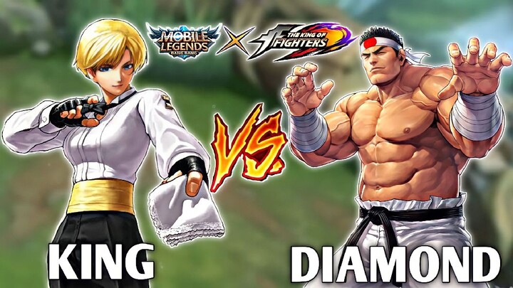 THE KING OF FIGTHERS X MOBILE LEGENDS | KING V.S DIAMOND ( 4K Resolution )