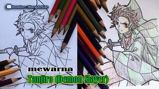 Mewarna Tanjiro "Demon Slayer"