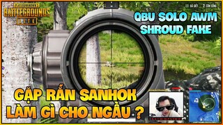 PUBG Lite | GẶP RẮN SANHOK THÌ LÀM GÌ CHO NGẦU ? THỬ THÁCH CHỈ BẮN SÚNG NGẮM !