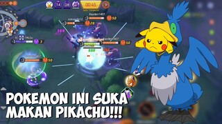 Bukan Pokemon Burung Biasa! Sekali Combo Musuh Auto Mampus