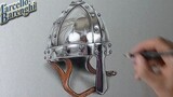 A simple iron helmet tutorial, you can do it with your hands!