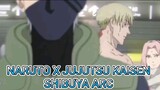 Naruto X jujutsu kaisen shibuya arc