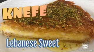 KNEFE Lebanese Sweet