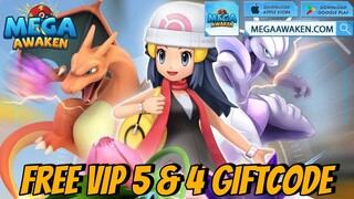 MEGA AWAKEN GAMEPLAY - Game POKEMON 3D FREE VIP5 & ALL GIFTCODE