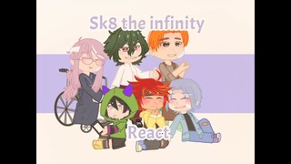 Sk8 the infinity react | a bit of renga | read description for emojis | short || by Minikui._.fauru