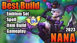 NANA BEST BUILD 2023 | TOP 1 GLOBAL NANA BUILD | NANA - MOBILE LEGENDS | MLBB | PART 4