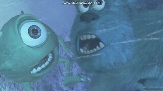 Monster Inc - Mike and Sulley Meet Abominable Snowman Scene