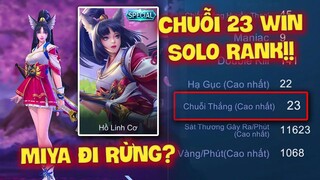 MLBB | MIYA ĐI RỪNG? CHUỖI 23 TRẬN THẮNG SOLO RANK VÀ GAME QUYẾT ĐỊNH LÊN THẦN THOẠI | Tốp Mỡ Gaming