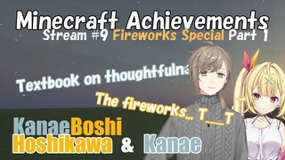 [ENG SUB] Kanae & Hoshikawa's Minecraft Stream #9 Fireworks Festival (PART 1) [Nijisanji]