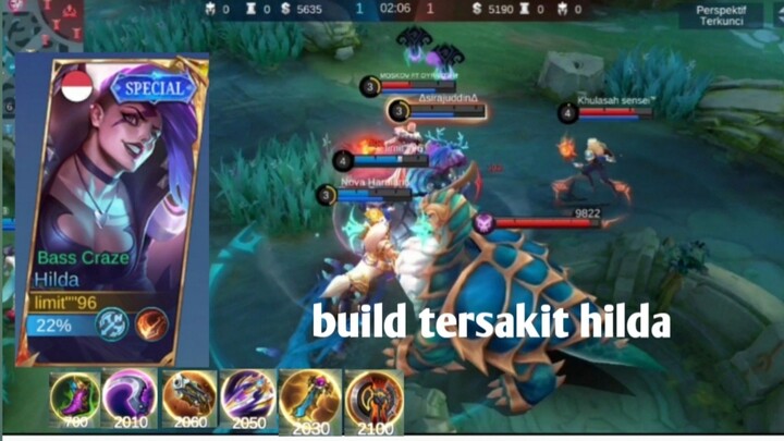 sakit bener Hilda pake build tek speed🔥🔥