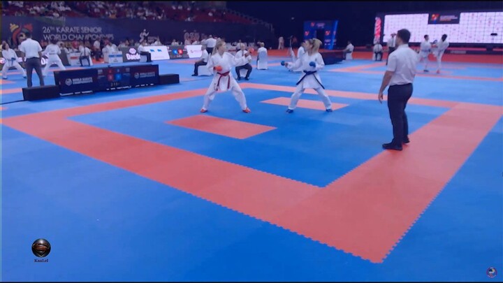 Anna Chernysheva vs Anzhelika Terliuga | Elimination Female Kumite -55Kg | World Championships 2023