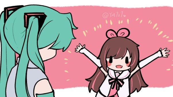Anime|Begging Hatsune Miku For A Hug