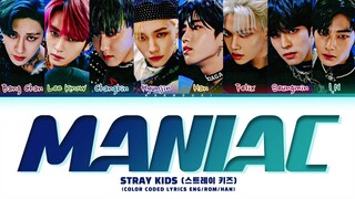 Stray Kids 'Maniac' Lyrics (Color Coded Lyrics)