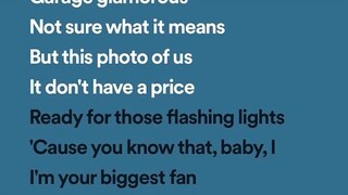 PAPARAZI song lyrics
