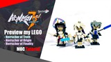 LEGO Herrscher of Truth, Herrscher of Origin & Herrscher of Finality Chibi MOC Build | Somchai Ud