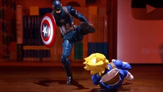 [Dragon Ball×Marvel]Stop-motion animation丨Figure wrestling convention[Animist]