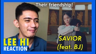 [eng] Lee Hi (이하이) - SAVIOR (Feat. B.I) Official MV REACTION | The lyricism!