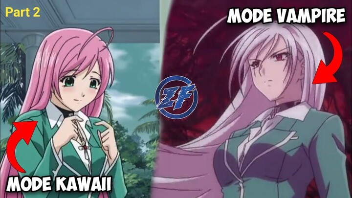 KETIKA SEORANG MANUSIA BERTEMAN DENGAN MAKHLUK GAIB !! | Alur Cerita Anime Rosario to Vampire (2008)