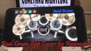 COMETHRU - FEMALE VERSION REMIX (Tiktok) | Real Drum App Covers by Raymund