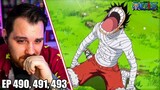 Yes Luffy, he's gone... || One Piece Episode 490, 491 & 493 REACTION + REVIEW