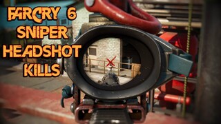 Far Cry 6 Sniper Headshot Kills Complete Stealth No Alarm - Capturing Military Target