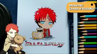 [Drawing] Gaara & Shukaku chibii😆