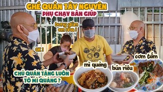 Color Man "3 chân 4 cẳng" chạy bàn giúp quán, HỚN HỞ khi được trả công tô MÌ QUẢNG ngon hết sẩy ?