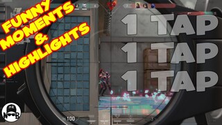 VALORANT: ONE TAPPING FUNNY MOMENTS AND HIGHLIGHTS #6