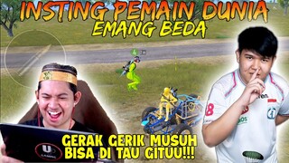 GILAA INI ORANG!!! INSTING PEMAIN DUNIA EMANG BEDA!!! UDAH KAYK CHEATER!!! | PUBG Mobile