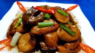 NẤM ĐÙI GÀ RIM MẶN NGỌT món chay ngon đơn giản dễ làm - Thanh cooking