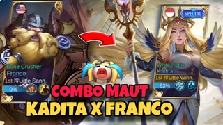 COMBO MENGERIKAN DUO MAUT KADITA X FRANCO 😱 || MOBILE LEGENDS