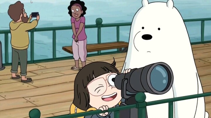 [เรียนภาษาอังกฤษด้วยการดูซีรีส์และแอนิเมชั่นของอเมริกา] We Bare Bears ภาษาอังกฤษซีซั่น 1 EP23: Chloe