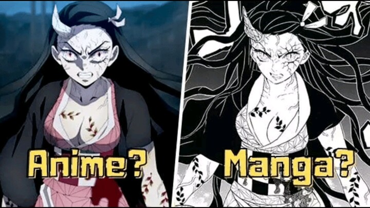 Manga vs Anime