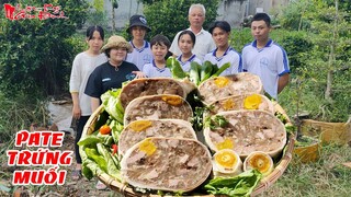 Với Bao Tử Heo Các Em Học Sinh Làm Thành Công Món Pate Trứng Muối Tại Nhà Ông Bà 5 Châu Đốc | NKGĐ