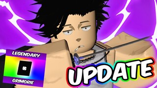 MEU NOVO JOGO DE BLACK CLOVER NO ROBLOX RECEBEU UMA NOVA ATUALIZAÇÃO INSANA... (PC/MOBILE/XBOX)