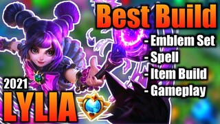 LYLIA BEST BUILD 2021 | TOP 1 GLOBAL LYLIA BUILD | LYLIA - MOBILE LEGENDS | MLBB