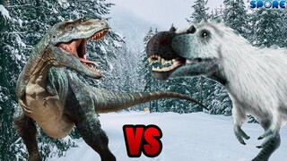 Gorgosaurus vs Nanuqsaurus | SPORE