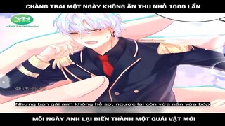 Review Truyện: Chàng trai một ngày không ăn thu nhỏ 1000 lần, mỗi ngày anh lại biến thành một quái