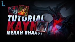 Cara Bermain Kayn Merah / Rhaast di Wild Rift, Power Spike, Tips - Gameplay Kayn Jungler Wild Rift