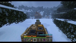 暴风雪来临之前，能找到住处真幸运啊