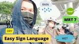 Practice Sign Language Part 4 | MRT 7 Update in Filipino Sign Language
