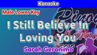 I Still Believe In Loving You by Sarah Geronimo (Karaoke : Male Lower Key)