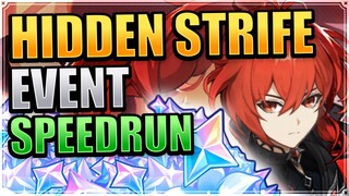 NEW Hidden Strife Event (FREE 420 PRIMOGEMS!) Genshin Impact 2.8 Diluc Event New Outfit Free Trial