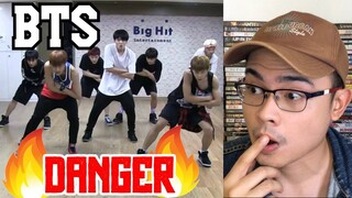 Filipino Dancer Reacts to BTS 'DANGER' Dance Practice | 방탄소년단