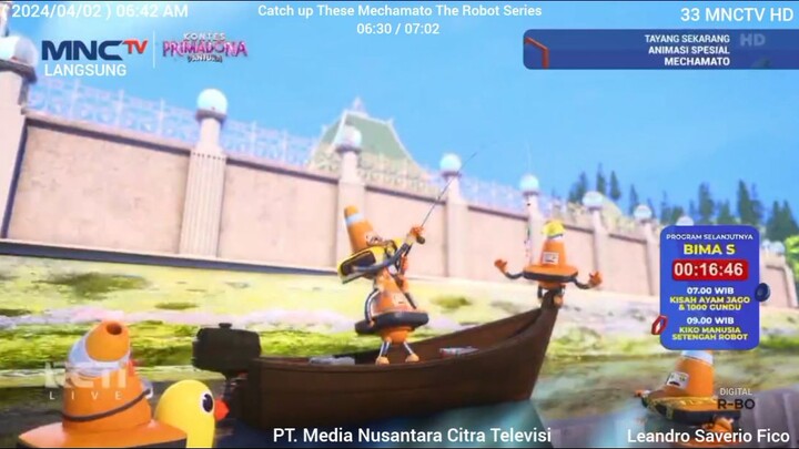 Klip Di Tayang Acara MNCTV Mechamato The Robot Heroes Series | 04-02-2024 Animasi Minggu  RCTI+