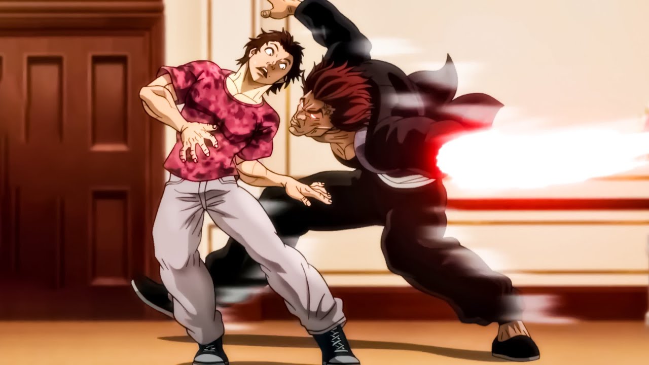 BAKI HANMA VS YUJIRO HANMA  Temporada Completa - Baki Hanma: Son