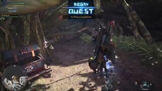 Monster Hunter World  - Tobi kadachi High Rank Gunlance Solo (10 min)