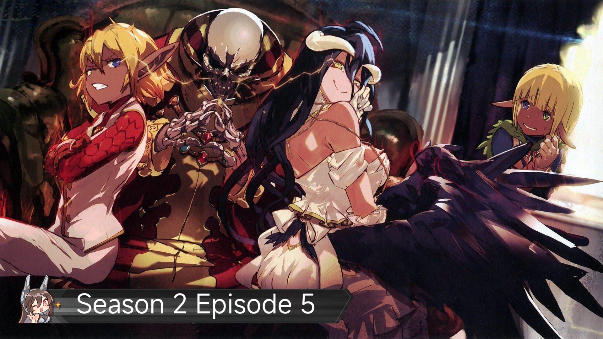 ep:5 parte :2 1_temporada de Overlord. #positivevibes #elfos #animeho