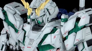 [Work Sharing] Bandai PG Unicorn Gundam Final Battle Style Spraying Modification Case Sharing